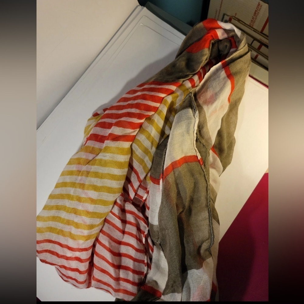 Jland AND Multicolor Striped Scarf
